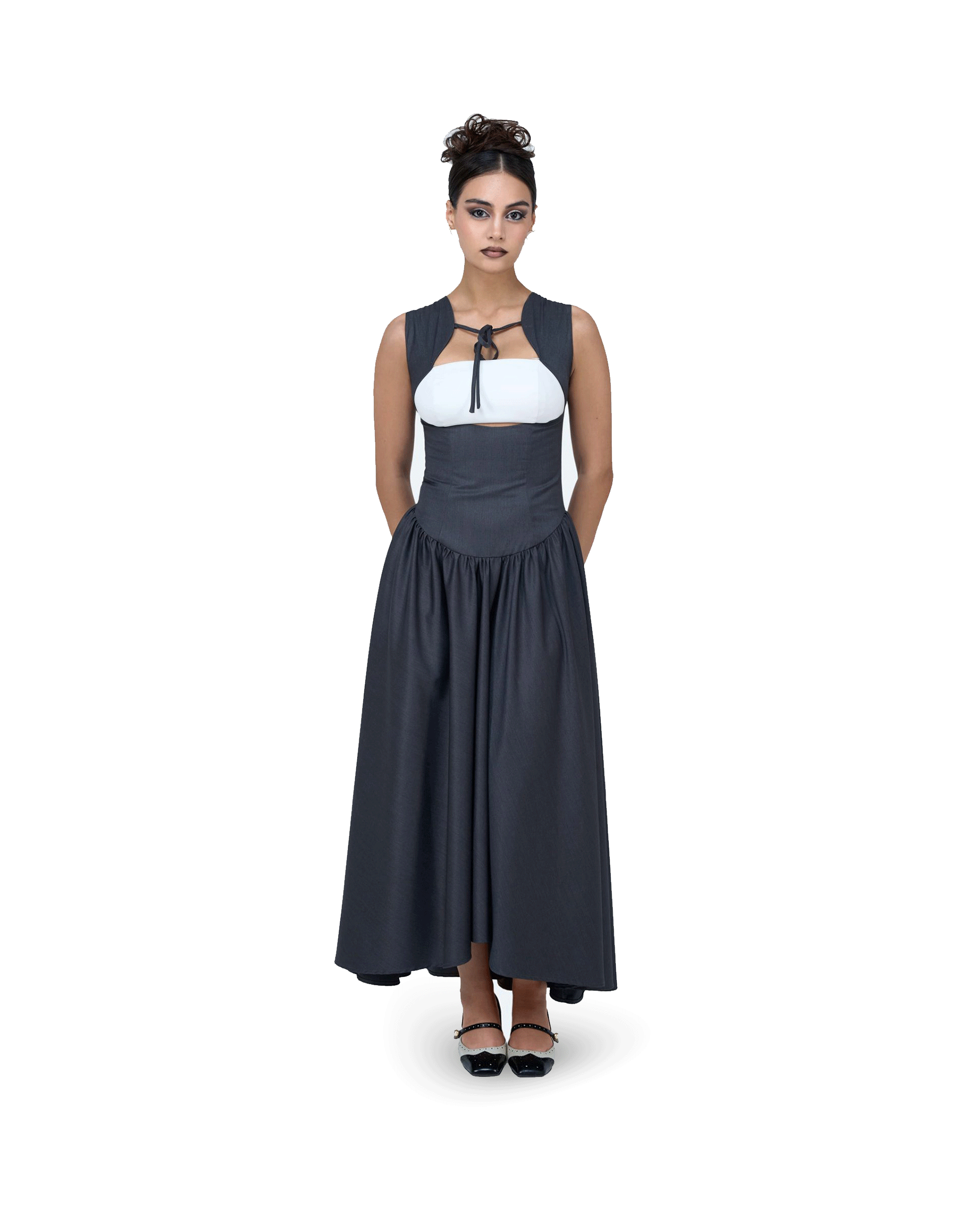 BANDEAU CORSET DRESS