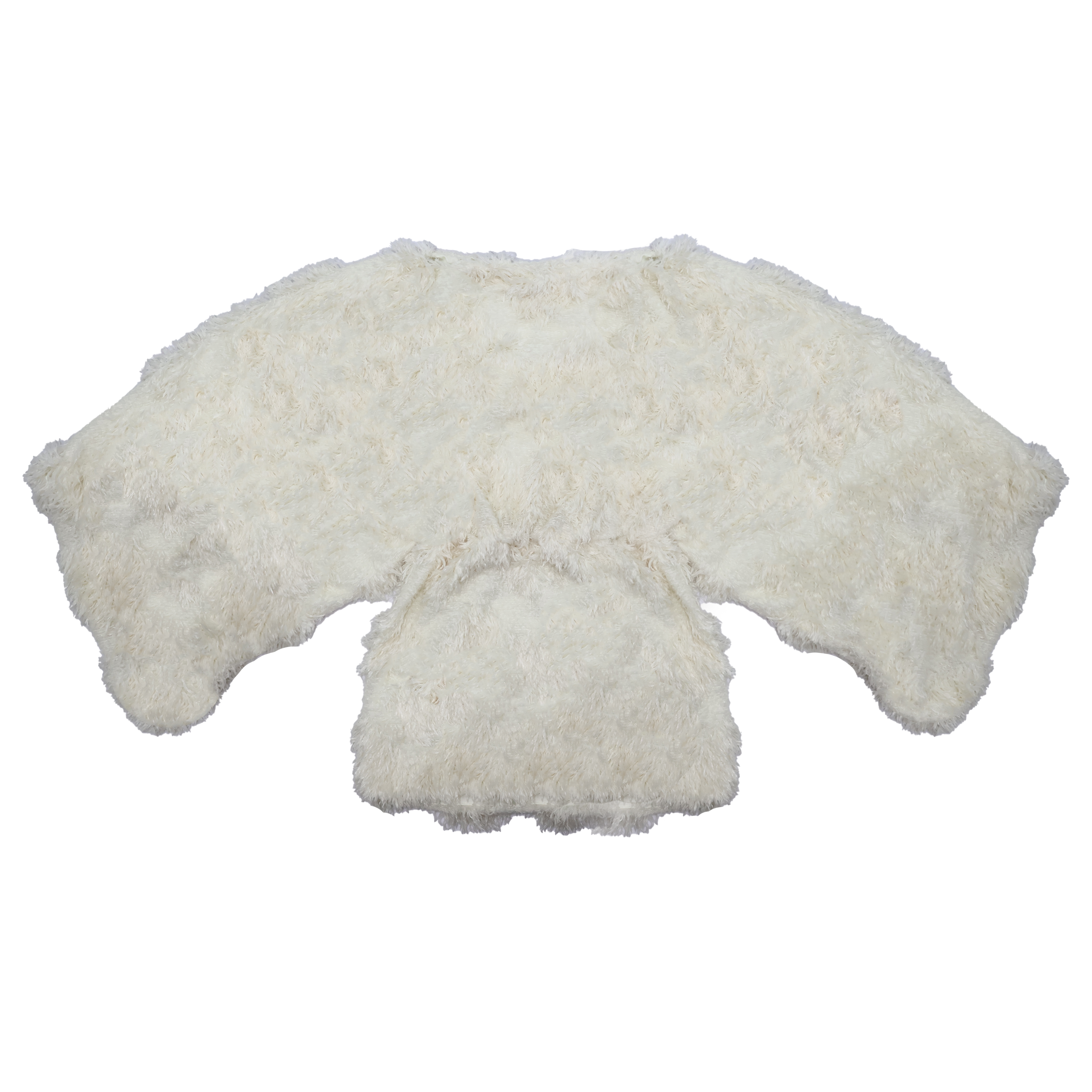FURRY BATWING DRESS