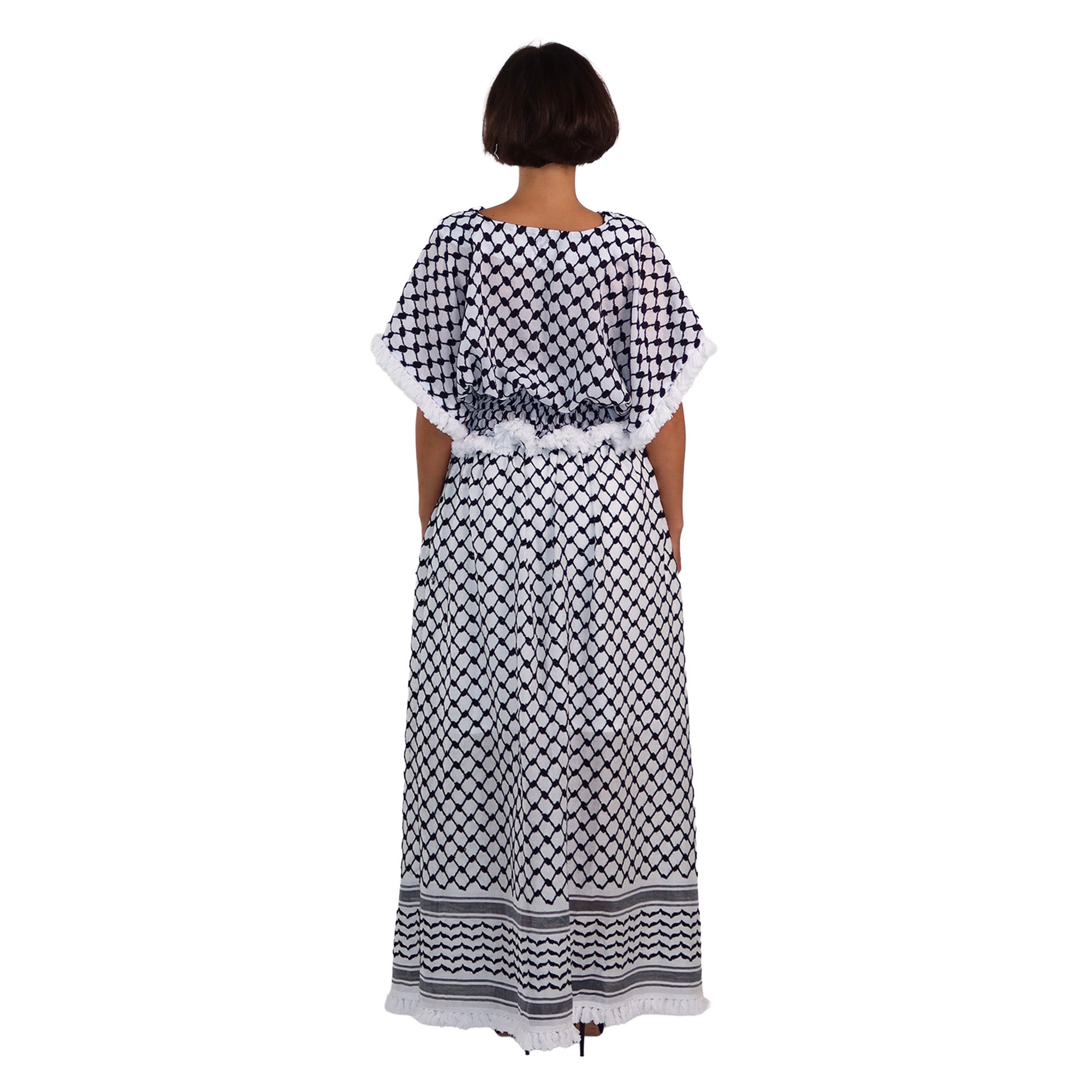 kufiya kaftan top