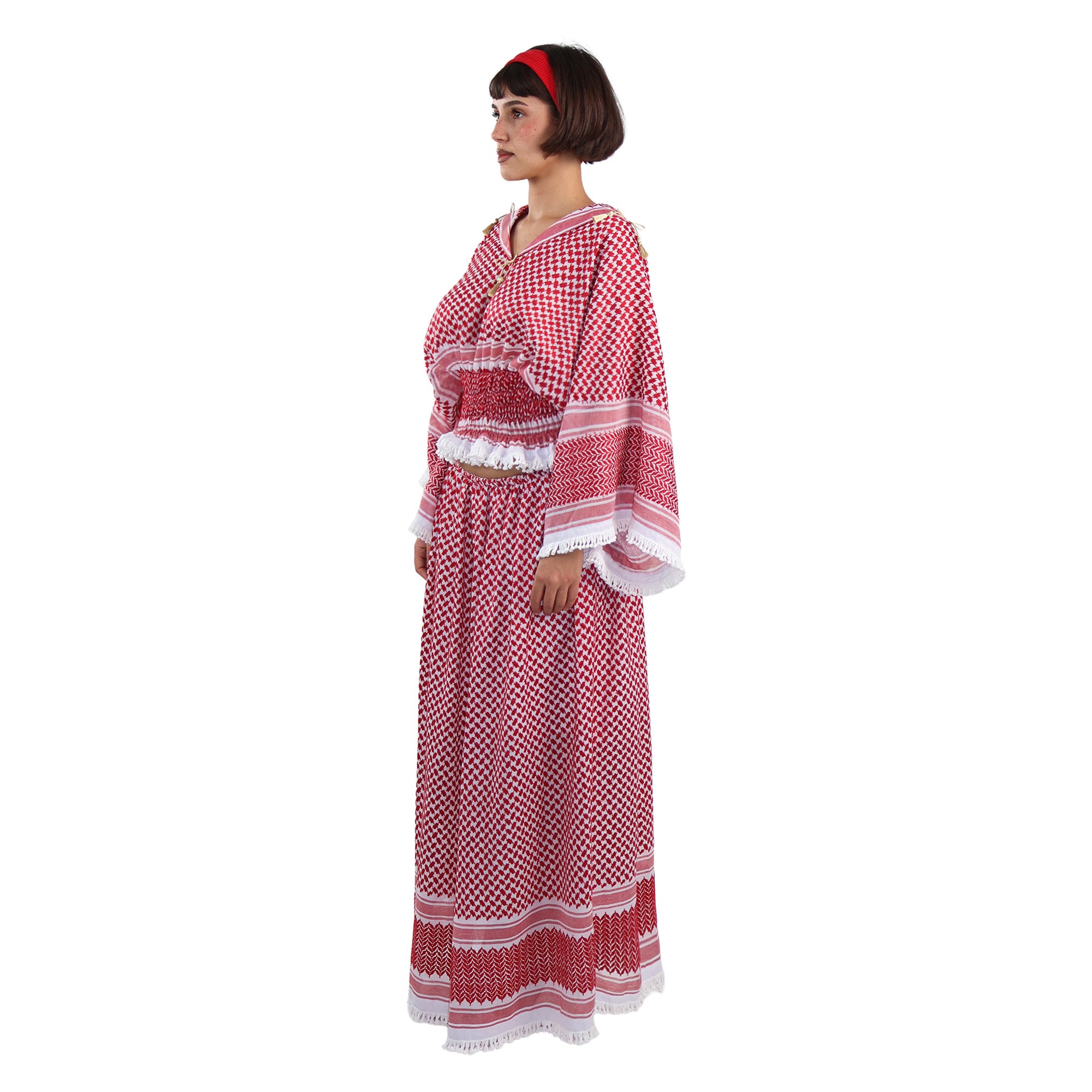 shemagh kaftan top
