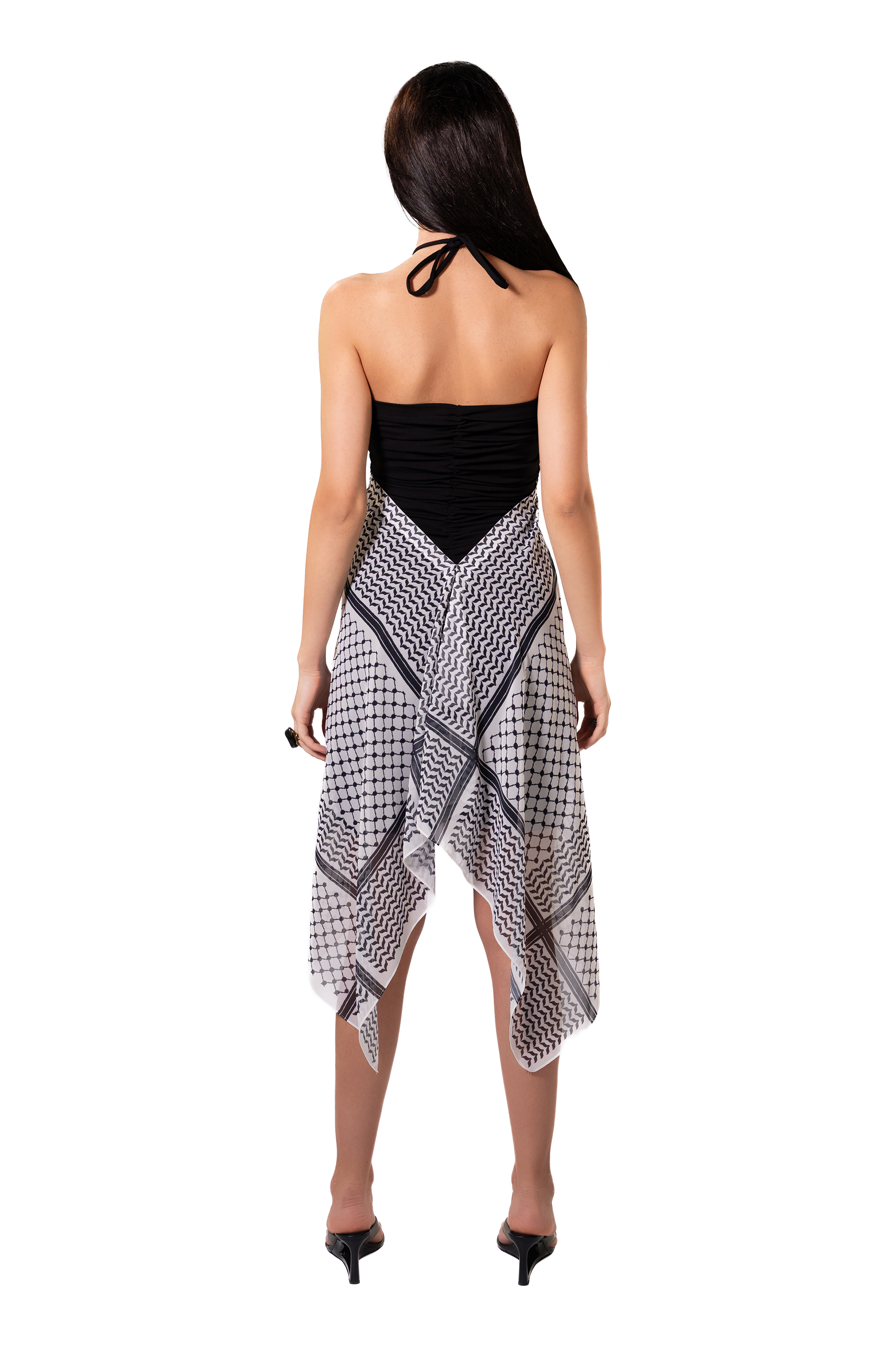 The Kufiya Chiffon Dress