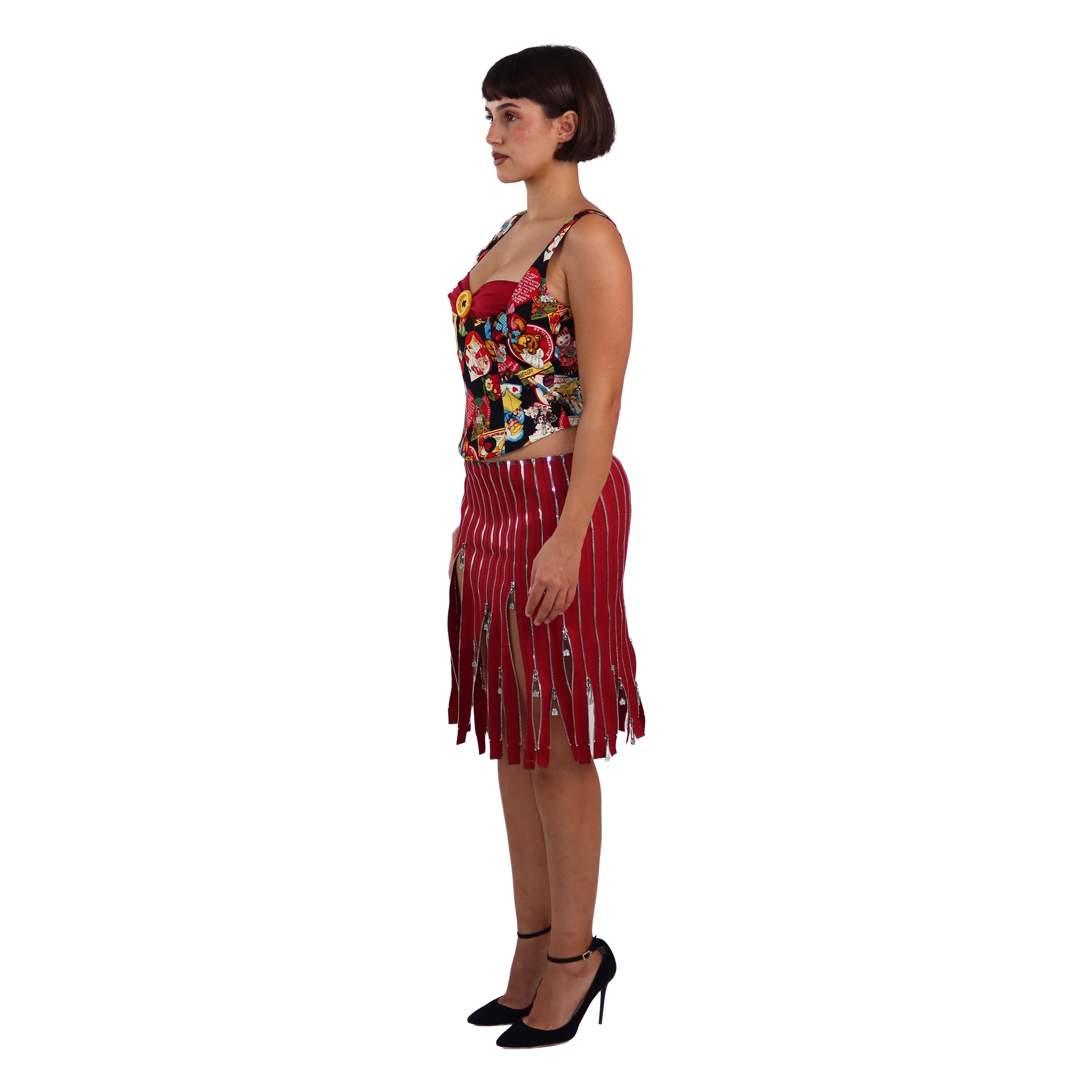 the valentine top