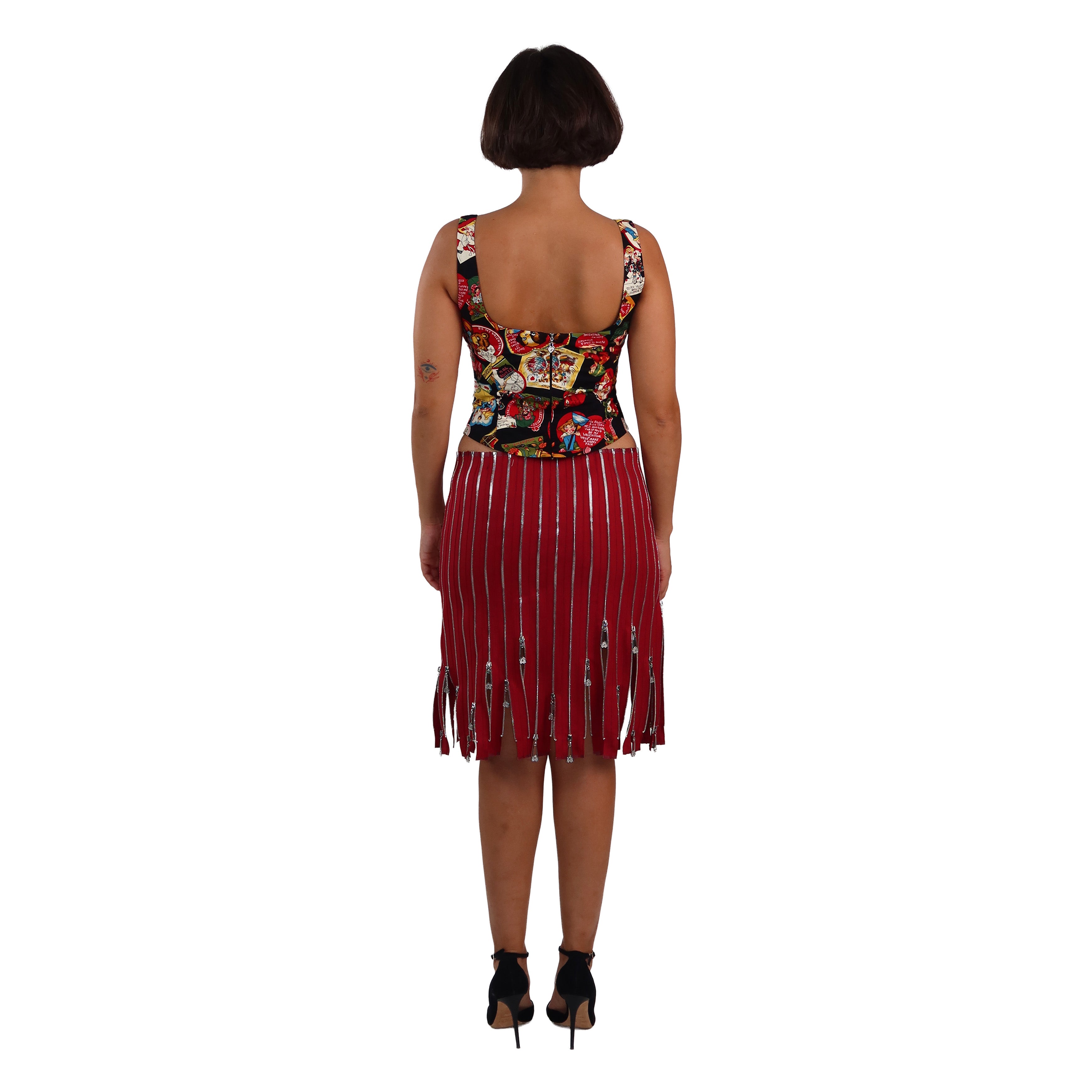 the valentine top