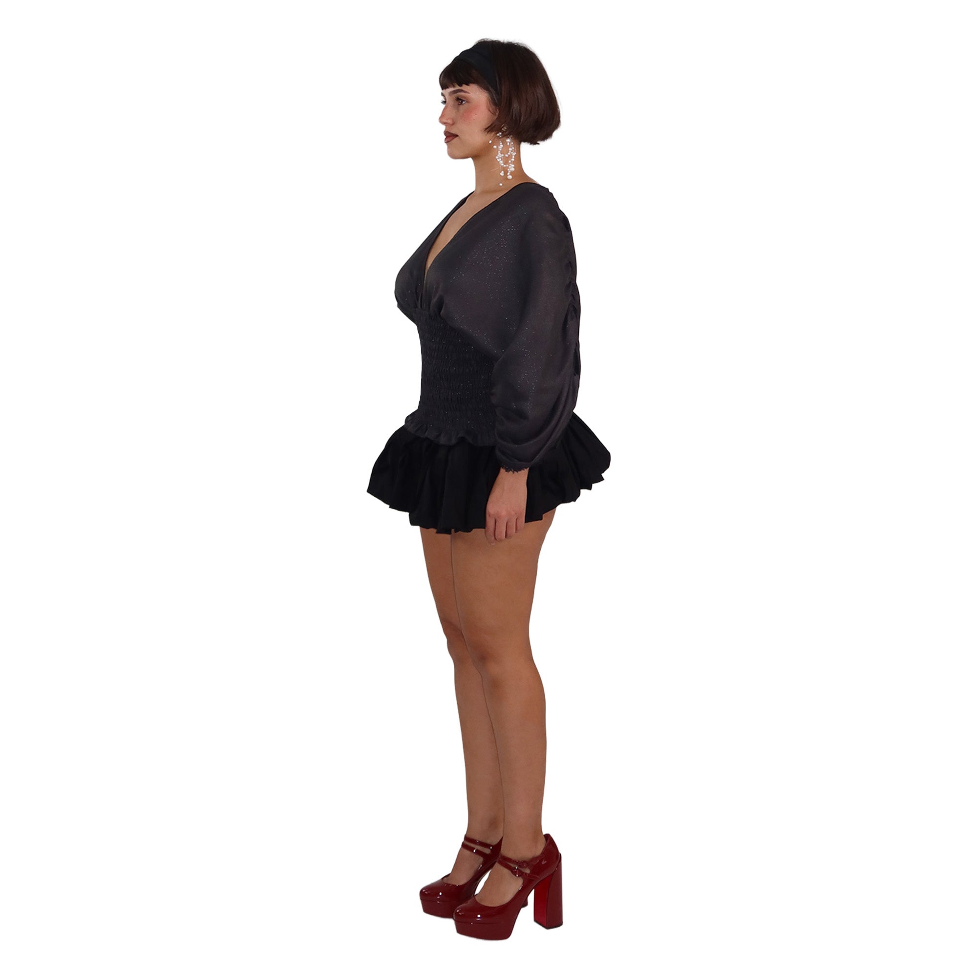 the dune top - black